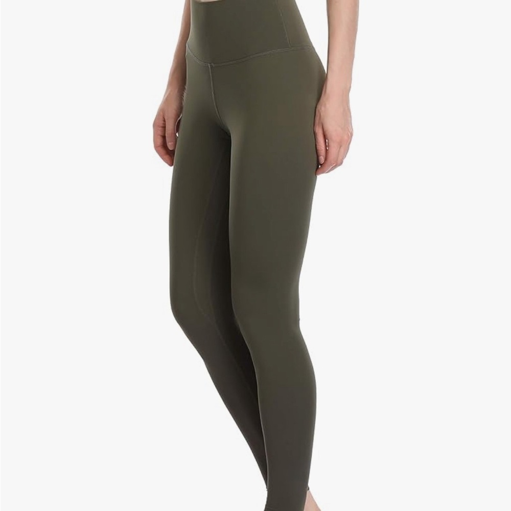 ColorfulKoala Olive Green Size Small Leggings